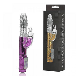 Foto 13 do produto Vibrador Rotativo Recarregável com Estimulador de Clítoris Borboleta, 36 Modos de Vibração e 6 Modos de Velocidade - Youvibe | 11,8 x 3,4 cm | Disponível em 3 Cores