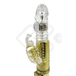 Foto 4 do produto Vibrador Rotativo Recarregável com Estimulador de Clítoris Borboleta, 36 Modos de Vibração e 6 Modos de Velocidade - Youvibe | 11,8 x 3,4 cm | Disponível em 3 Cores