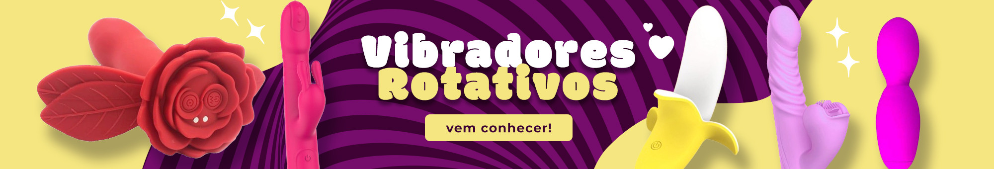 Vibradores Rotativos - Confira a categoria!