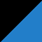 Cor Preto com Azul