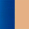 Cor Azul com Pompom Claro