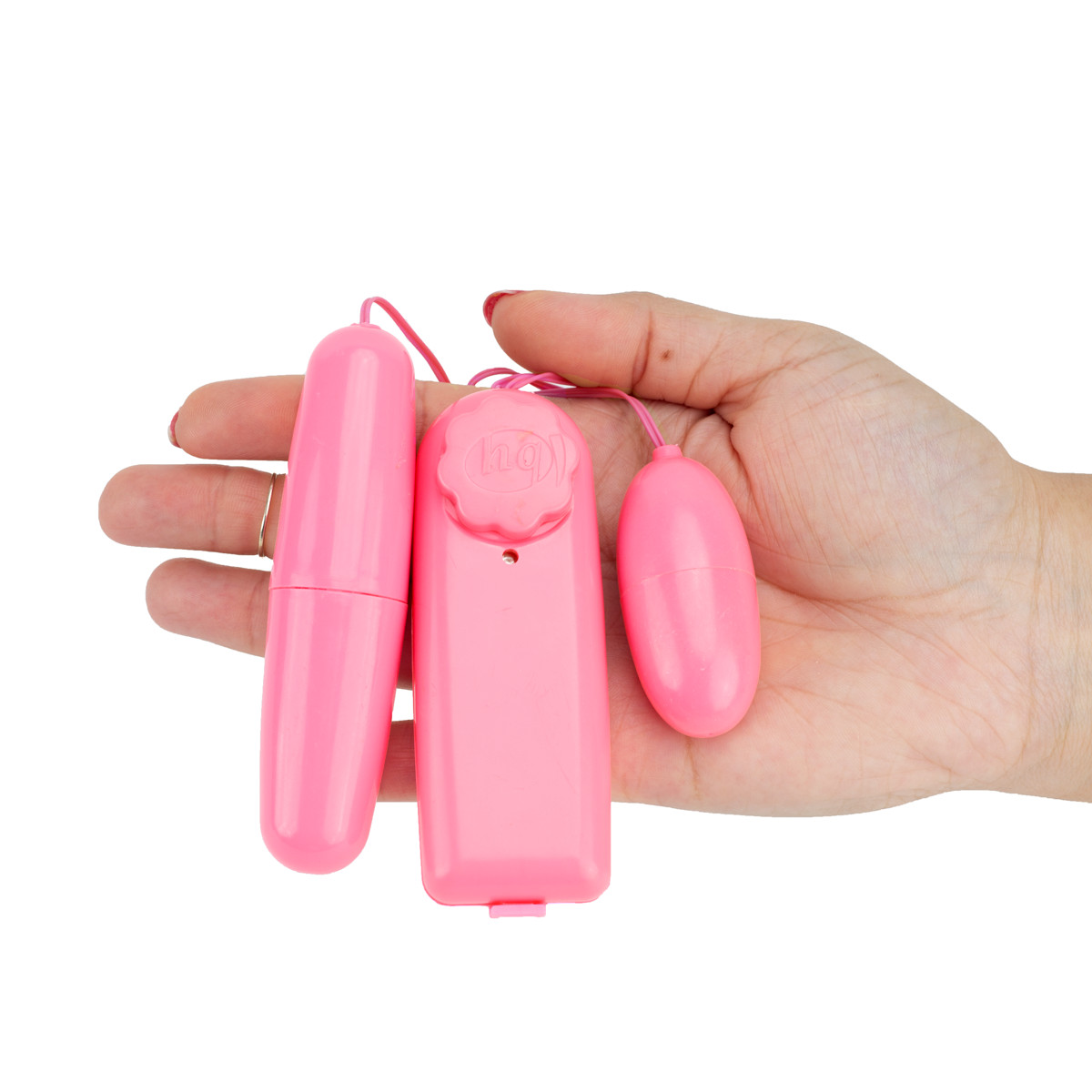 Cápsulas Vibratórias em ABS com Controle Remoto e Vibração Multivelocidade - Bullet Duplo - 4