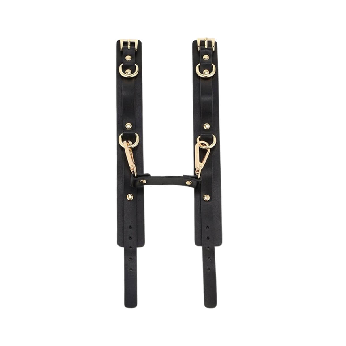 3R Import - Kit Bondage com 9 Itens em Couro e Metal Leve - 7