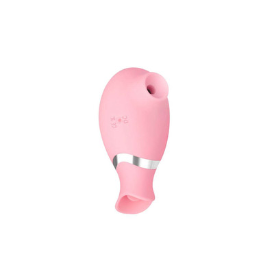 Foto 4 do produto 3Rimport - Vibrador Estimulador de Clitóris com Tecnologia de Sucção e Língua Estimuladora com 6 Modos de Vibração