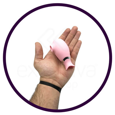 Foto 5 do produto 3Rimport - Vibrador Estimulador de Clitóris com Tecnologia de Sucção e Língua Estimuladora com 6 Modos de Vibração