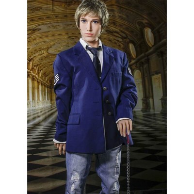 Foto 5 do produto Aaron - Boneco Realista Completo Feito em Cyberskin com Olhos Azuis, Vértebras em Aço, Peruca e Diversos Acessórios - 32 kg e 1,60 Metros de Altura