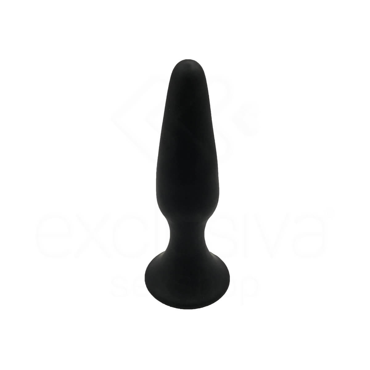 Plug Anal em Silicone com Ventosa e Bola de Metal Interna - Actuator | 12 x 3,9 cm - 2