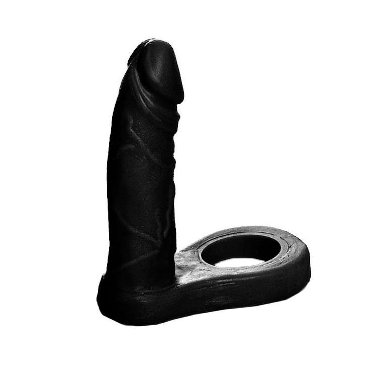 Anel Companheiro Realístico em PVC Atóxico - Adão & Eva | 10,5 x 2,4 cm | Disponível em 3 Cores - 2