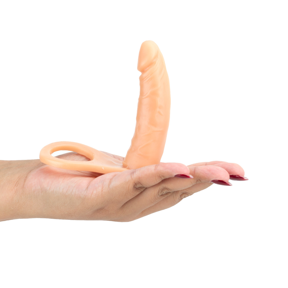 Anel Companheiro Realístico em PVC Atóxico - Adão & Eva | 10,5 x 2,4 cm | Disponível em 3 Cores - 4