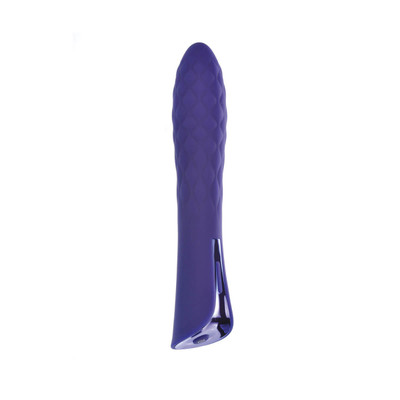 Foto 3 do produto Vibrador Personal com Texturas Massageadoras e 7 Modos de Pulsação - Adam & Eve Eve's Perfect Pulsating Massager - 11,3 x 3,4 cm