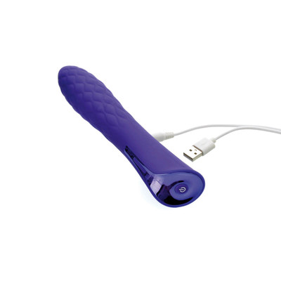 Foto 4 do produto Vibrador Personal com Texturas Massageadoras e 7 Modos de Pulsação - Adam & Eve Eve's Perfect Pulsating Massager - 11,3 x 3,4 cm