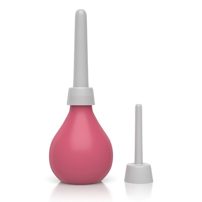 Ducha Íntima Ginecológica com 2 Cânulas Para Inserção Anal e Vaginal - Adão & Eva | 250ml | Disponível em 4 Cores
