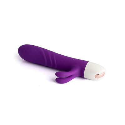 Foto 3 do produto Vibrador de Ponto G Recarregável com Estimulador de Clitóris e 10 Modos de Vibração - Adão & Eva Desce Pro Play | 11,2 x 3,2 cm