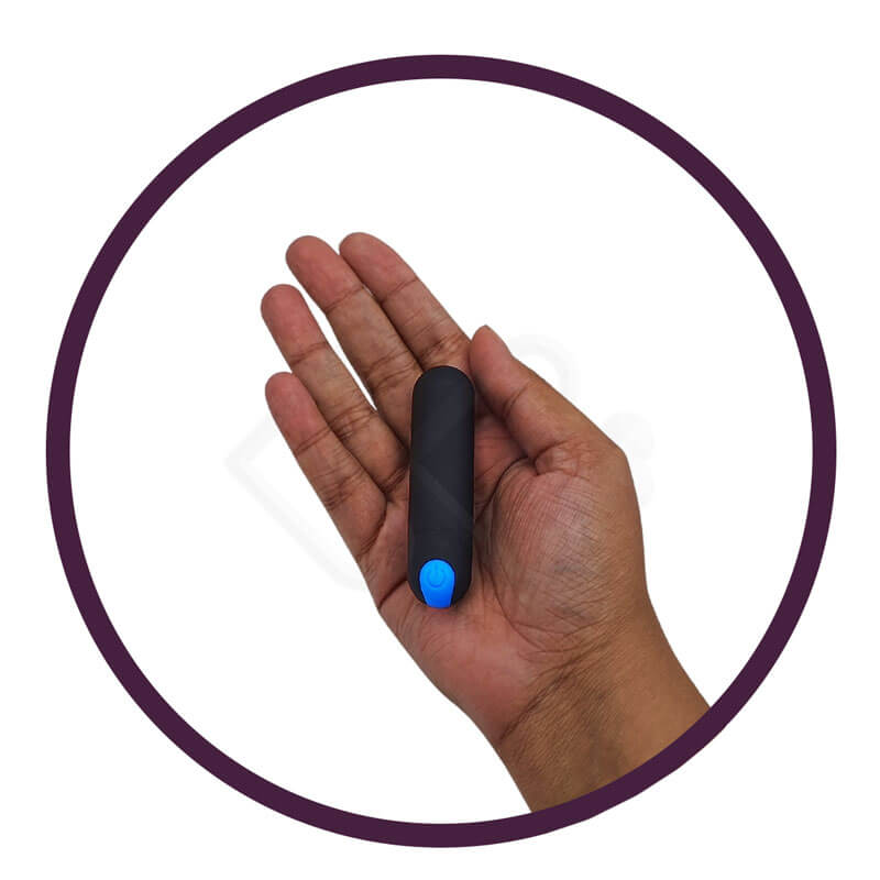 Adão & Eva Hoje Tem! - Vibrador Bullet Power com Vibração Poderosa com Carregamento Via USB - 5,5 x 2 cm - 4