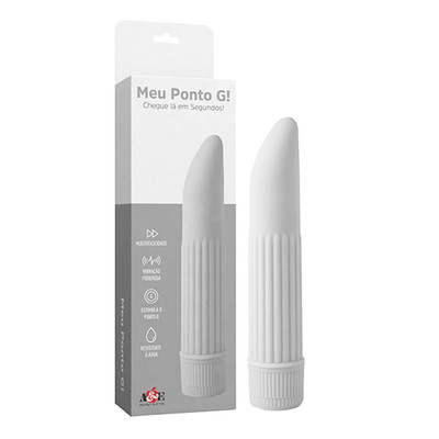 Foto 1 do produto Vibrador e Estimulador de Ponto G com Multivelocidade - Adão & Eva Meu Ponto G - 11,4 x 2,5 cm