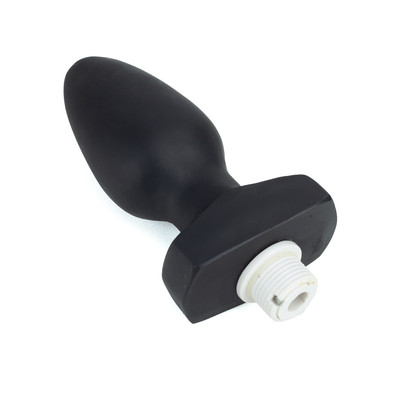 Foto 3 do produto Plug Anal em Formato Cônico com 7 modos de Vibração e Base de Suporte - Adão & Eva Dom P15 3 | 11 x 5,5 cm