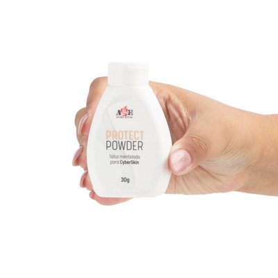 Talco Mentolado para Cyberskin, TPE, TPR e Silicone - Adão & Eva Protect Powder | 30g