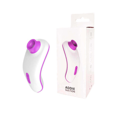 Foto 1 do produto Addie Suction - Estimulador Clitoriano Recarregável com 10 Intensidades de Pulsação - 10,2 x 4,8 cm | Cor: Roxo