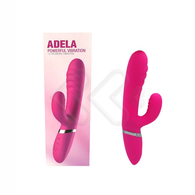 Foto 1 do produto Vibrador de Ponto G e Estimulador de Clitóris Recarregável com 36 Modos de Vibração em 5 Modos de Intensidade - Adela | 11,4 x 3,5 cm