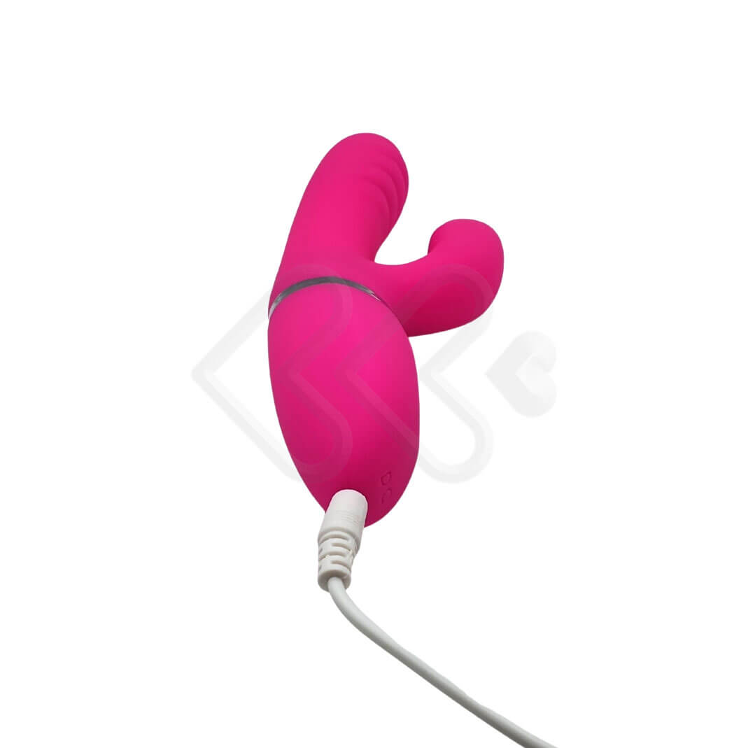 Vibrador de Ponto G e Estimulador de Clitóris Recarregável com 36 Modos de Vibração em 5 Modos de Intensidade - Adela | 11,4 x 3,5 cm - 6