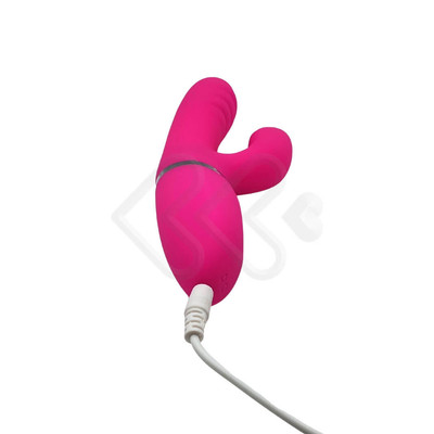 Foto 6 do produto Vibrador de Ponto G e Estimulador de Clitóris Recarregável com 36 Modos de Vibração em 5 Modos de Intensidade - Adela | 11,4 x 3,5 cm