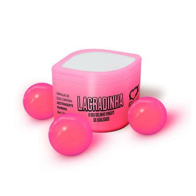 Foto 1 do produto Adstringente Feminino em Cápsulas de Óleo - Sexy Fantasy Lacradinha | 3 Unidades