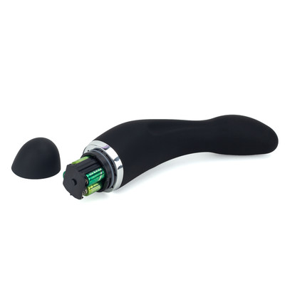 Foto 4 do produto Vibrador de Ponto G à Pilha em Silicone com Curvatura e 10 Modos de Vibração - Aile | 11 x 3,2 cm