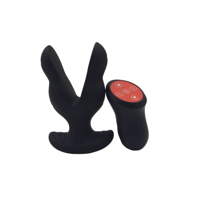 Foto 1 do produto Alargador Anal com Choques, 10 Modos de Vibração e Controle Remoto Sem Fio - Pleasure Dreams | 8,5 x 6,2 cm