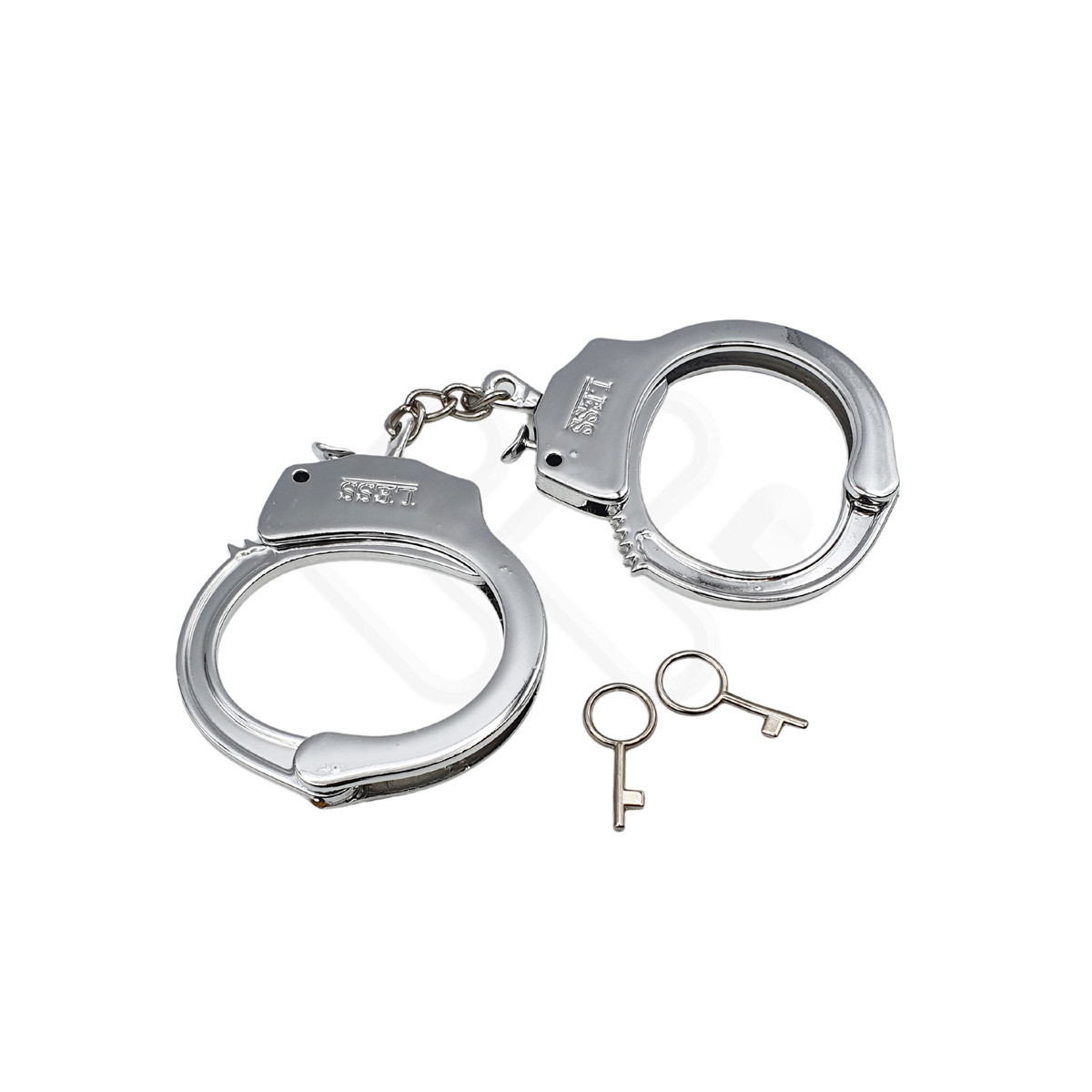 Algemas em ABS Metalizado com Trava de Segurança e Par de Chaves para Destravamento - Hard Less | Disponível em 2 Cores - 5