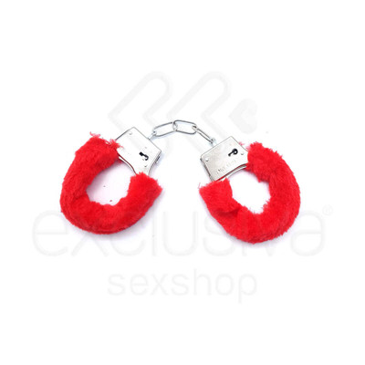 Foto 8 do produto Algemas em Metal com Pelúcia - Algemas do Amor | Disponível em 9 Cores