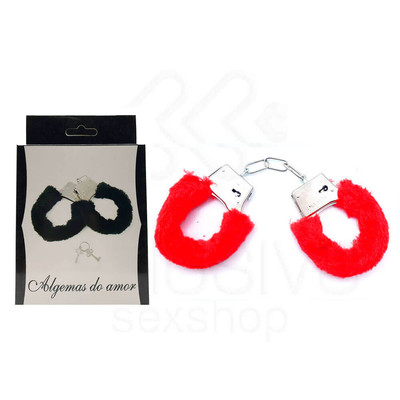 Foto 7 do produto Algemas em Metal com Pelúcia - Algemas do Amor | Disponível em 9 Cores