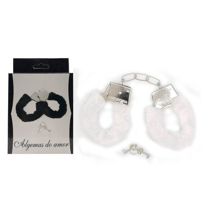 Foto 4 do produto Algemas em Metal com Pelúcia - Algemas do Amor | Disponível em 9 Cores