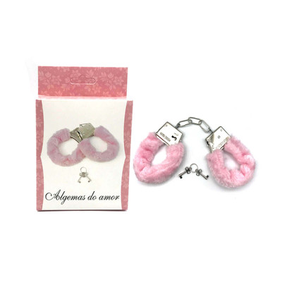 Foto 2 do produto Algemas em Metal com Pelúcia - Algemas do Amor | Disponível em 9 Cores