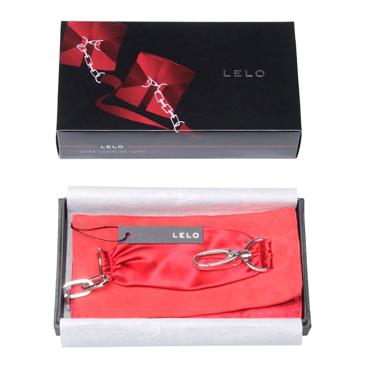 Algemas de Luxo Ajustável em Seda - Lelo Sutra Chailink Cuffs - 2