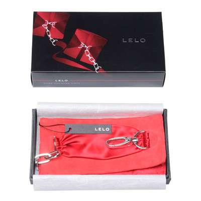 Foto 2 do produto Algemas de Luxo Ajustável em Seda - Lelo Sutra Chailink Cuffs