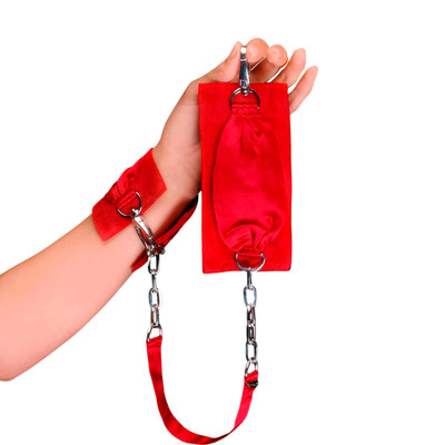 Algemas de Luxo Ajustável em Seda - Lelo Sutra Chailink Cuffs