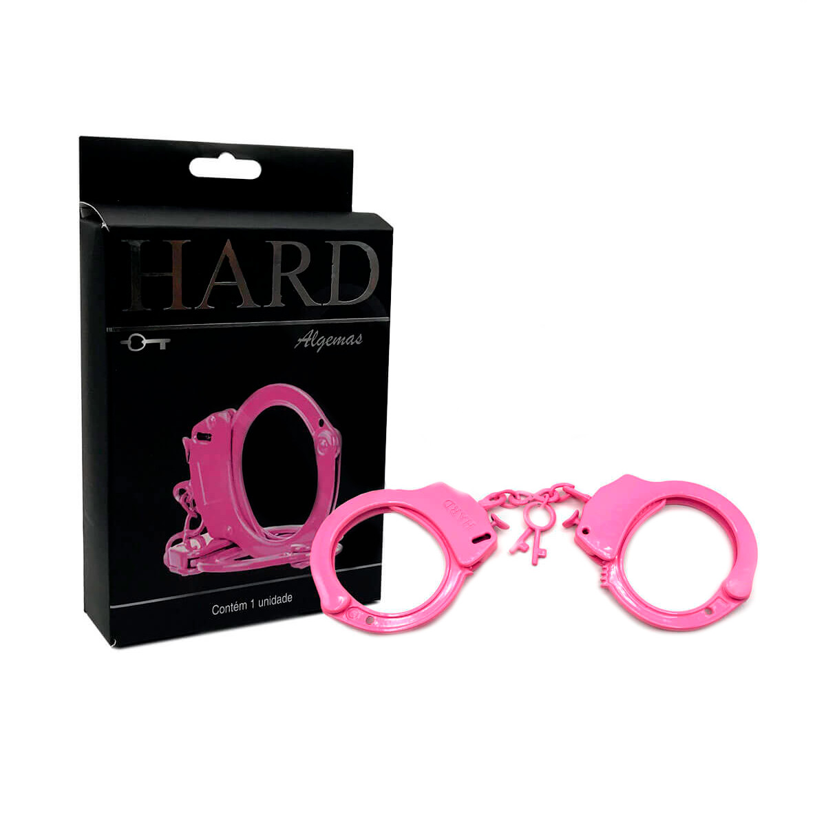 Algemas em Metal com Corrente e Chave de Destravamento - Hard | Disponível em 11 Cores - 30