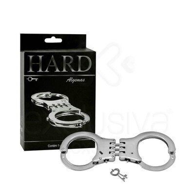 Foto 6 do produto Algemas em Metal com Destravamento de Segurança e 2 Chaves - Hard | Disponível em 2 Cores