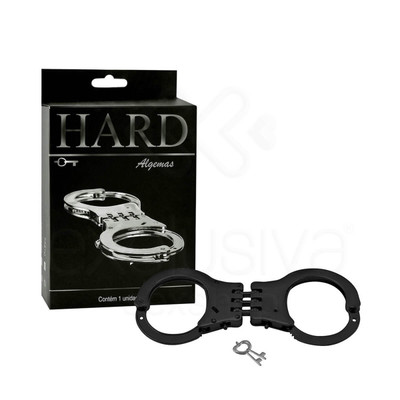 Foto 1 do produto Algemas em Metal com Destravamento de Segurança e 2 Chaves - Hard | Disponível em 2 Cores