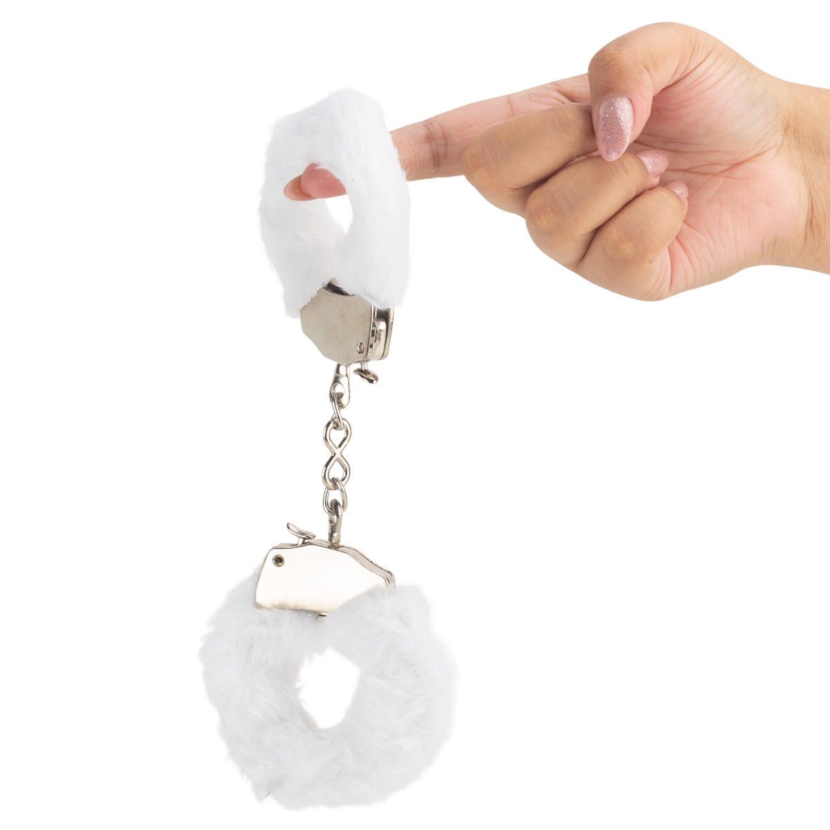 Algemas Reguláveis em Pelúcia com Chave e Trava de Segurança - Hard | Disponível em 7 Cores - 8