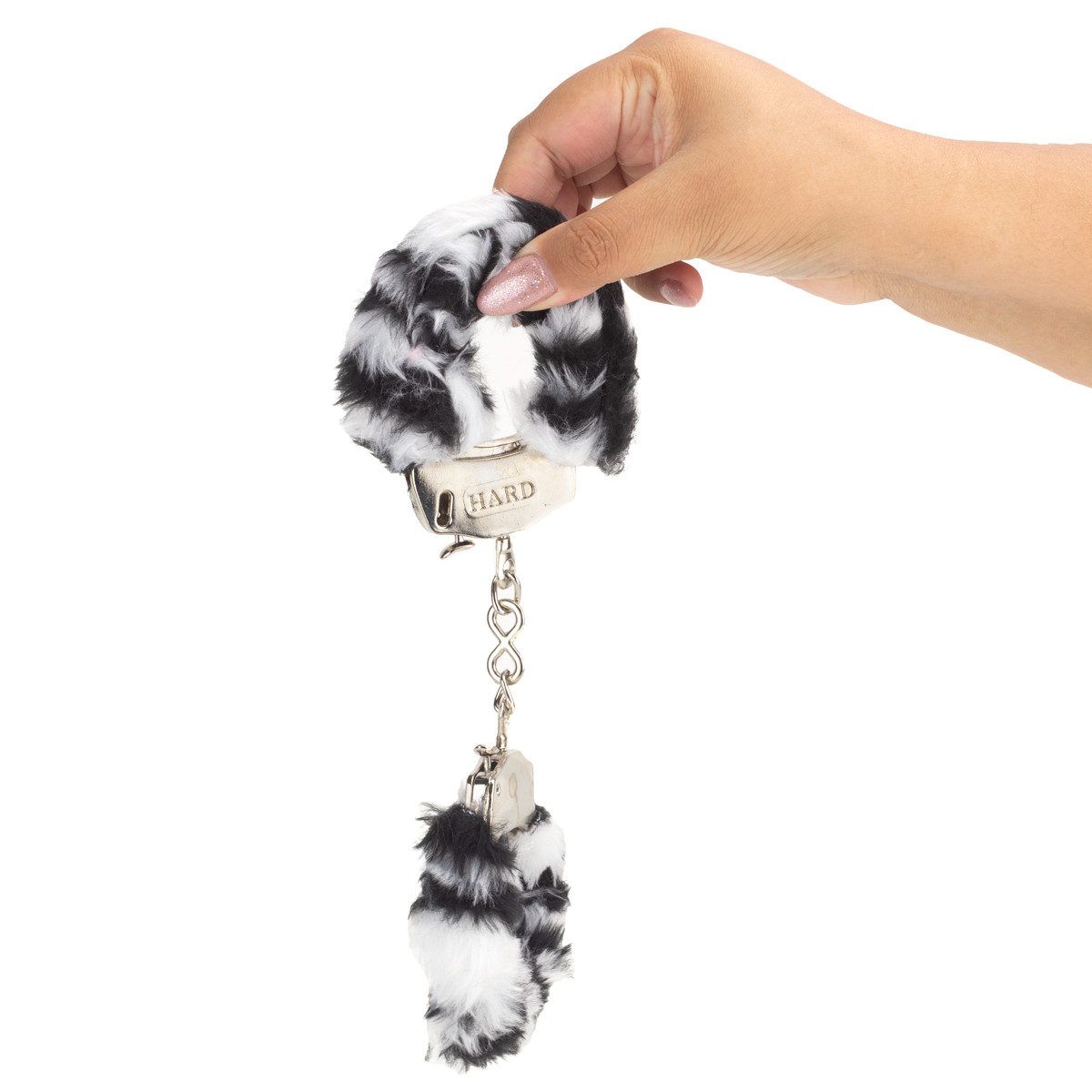 Algemas Reguláveis em Pelúcia com Chave e Trava de Segurança - Hard | Disponível em 7 Cores - 24