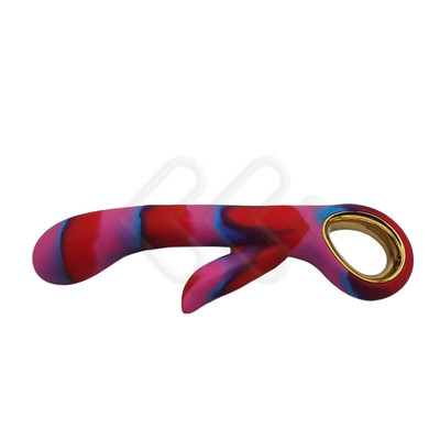 Foto 3 do produto Vibrador Estimulador de Ponto G e Clitóris com 10 Vibrações em 5 Intensidades - Alice My Blazing Rabbit Vibrator | 9,5 x 3,4 cm | Disponível em 3 Cores
