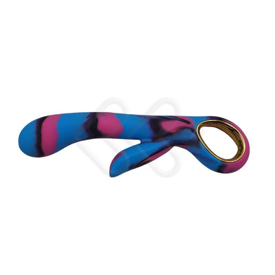 Foto 7 do produto Vibrador Estimulador de Ponto G e Clitóris com 10 Vibrações em 5 Intensidades - Alice My Blazing Rabbit Vibrator | 9,5 x 3,4 cm | Disponível em 3 Cores