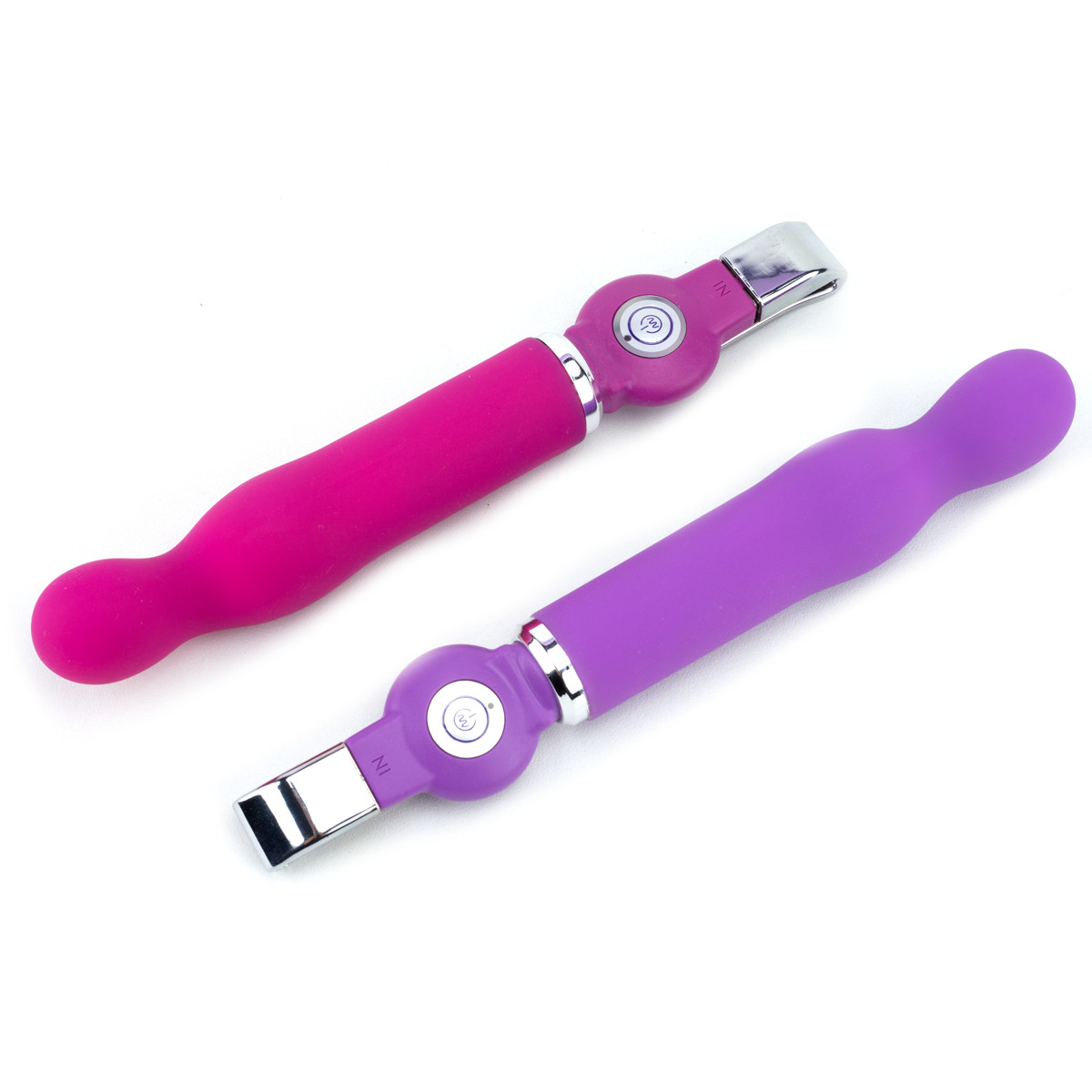 Vibrador Ponto G em Silicone Soft Touch com 20 Modos de Vibração e Recarregável - Aphrodisia Alice | 11,7 x 2,6 cm | Disponível em 2 Cores - 2