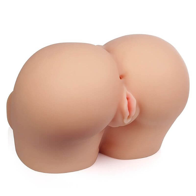 Masturbador Masculino em Cyberskin com Forma de Bunda Ultra Realista, Vagina e Ânus Penetráveis - Amazon Hot | 35 x 35 cm | Disponível em 2 Cores - 3