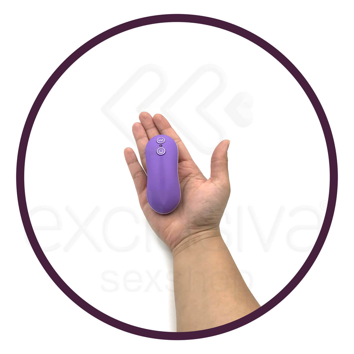 Anal Beads - Plug Anal Soft Touch com 4 Esferas Gradativas, 10 Modos de Vibração e Controle Remoto - 12,3 x 2,6 cm | Cor: Roxo - 3