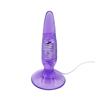 Foto 2 do produto Plug Anal Cônico com 10 Modos de Vibração, Ventosa e Controle Remoto com Fio - Aphrodisia Twister | 10,5 x 2,6 cm | Disponível em 2 Cores