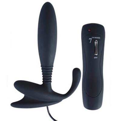 Foto 3 do produto Anal Pleasure - Estimulador de Próstata em Soft Touch com 7 Níveis de Vibração Super Silencioso e Á Prova da Água - 9,3 x 2,3 cm | Disponível em 3 Cores