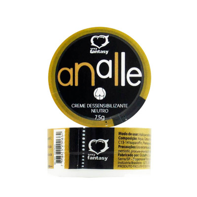 Pomada Anestésica para Sexo Anal - Analle - 7,5 g