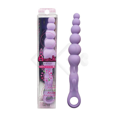Anatick - Bolinha Tailandesa Anal Ondulada em Silicone - 18 x 2,5 cm